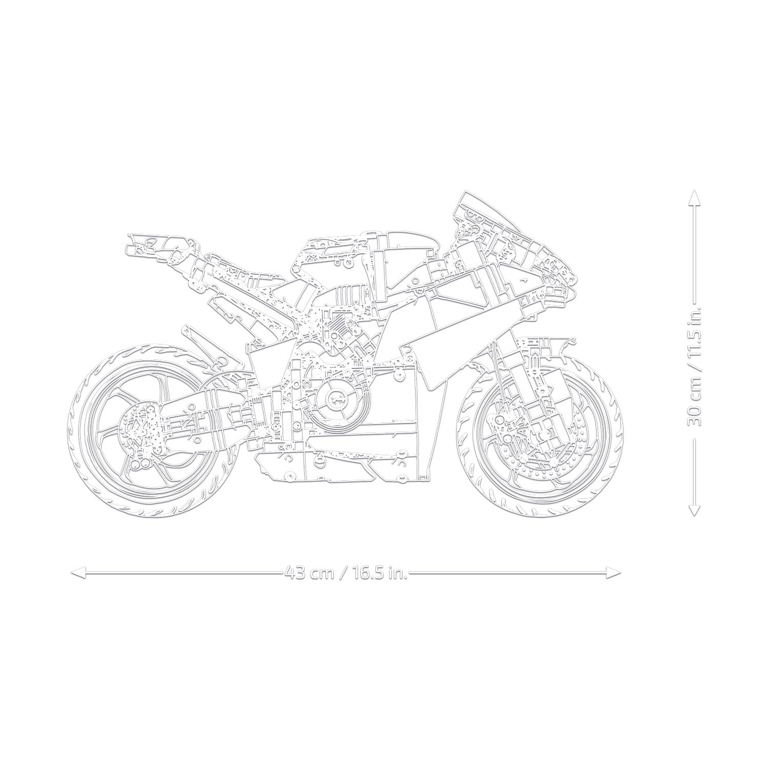 Lego 42202 Motocikl Ducati Panigale V4 S