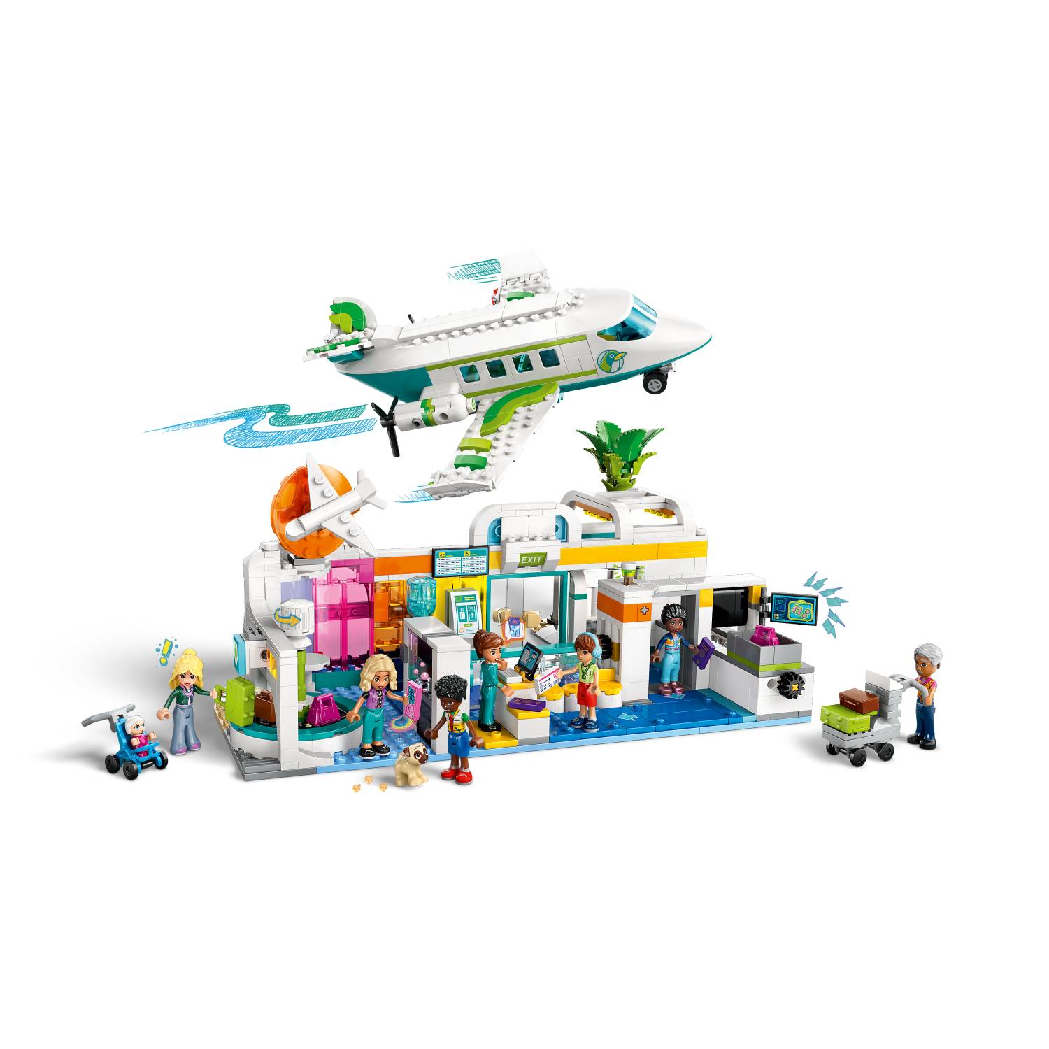 Lego 42656 Avion i zračna luka u Heartlakeu