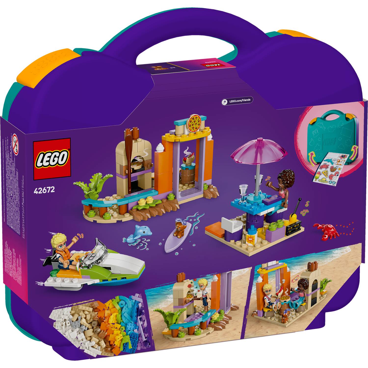 Lego 42672 Kreativni kovčeg za plažu i putovanja