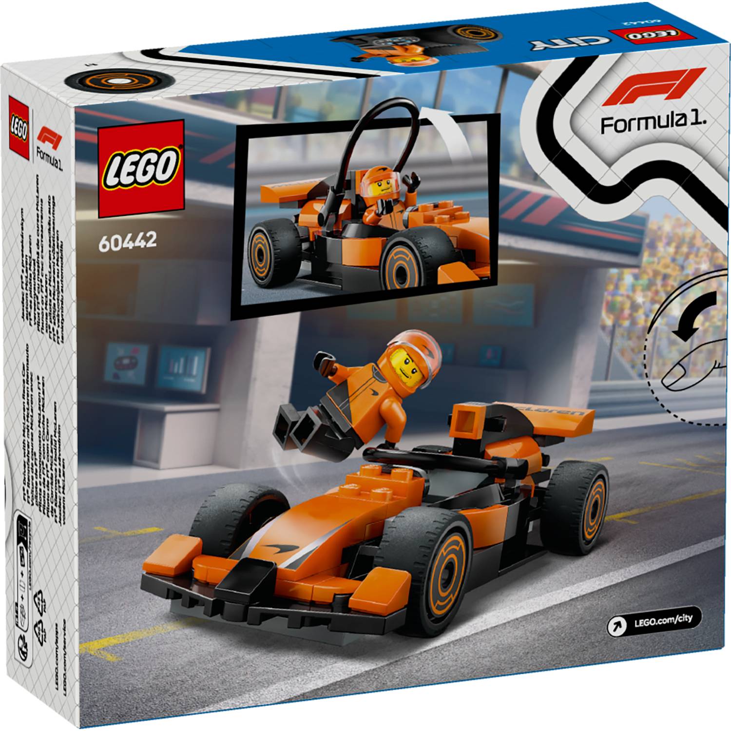 Lego 60442 Vozač utrka F1® s trkaćim autom McLaren