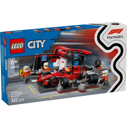 Lego 60443 Boks I Posada Za F1® S Autom Ferrari