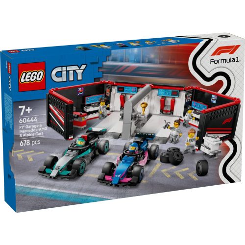 Lego 60444 Garaža Za F1® S Autima Mercedes-AMG I Alpine