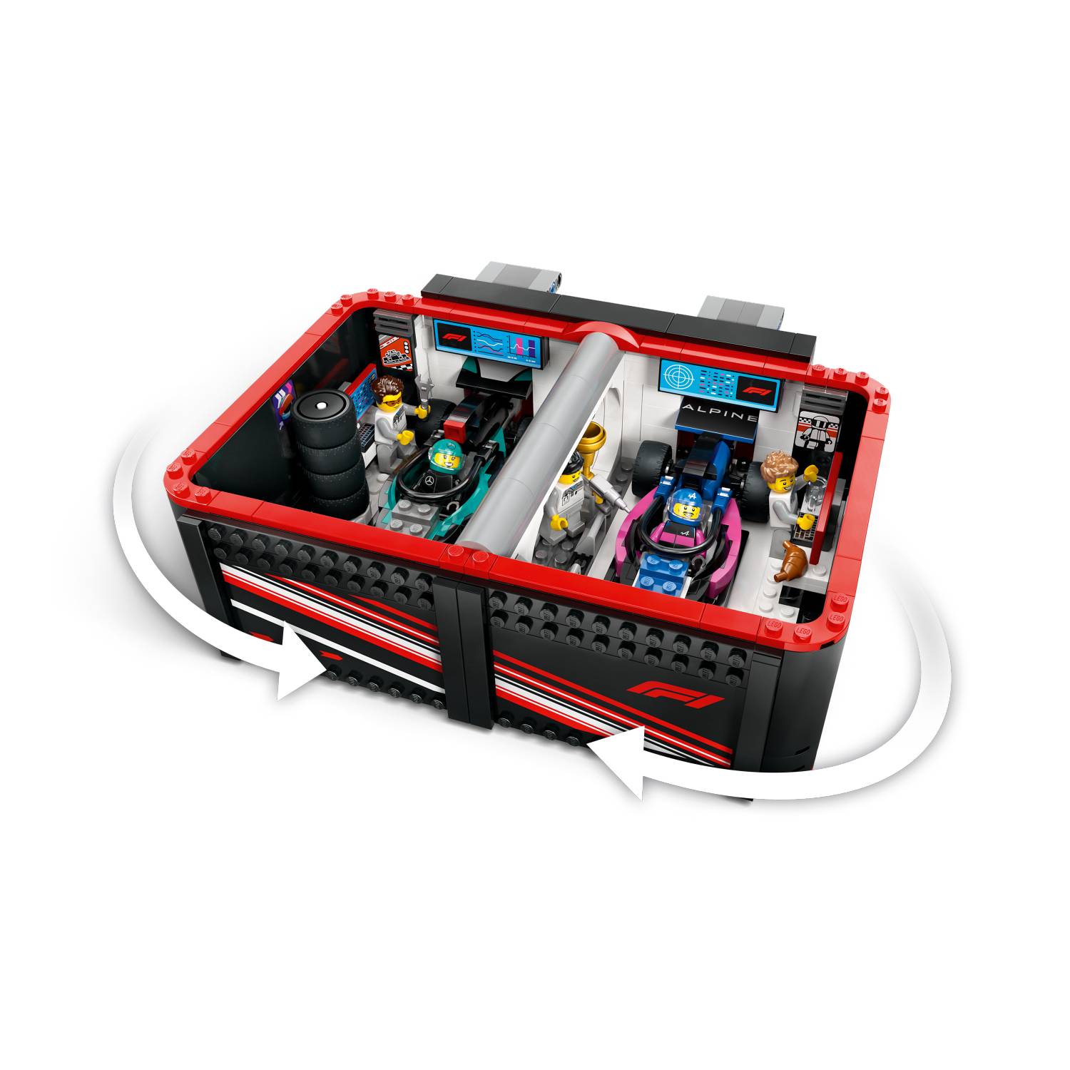 Lego 60444 Garaža za F1® s autima Mercedes-AMG i Alpine