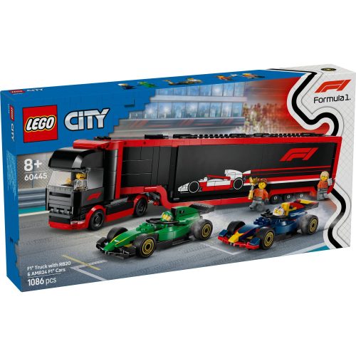 Lego 60445 Kamion Za F1® S Autima RB20 I AMR24 Za F1®