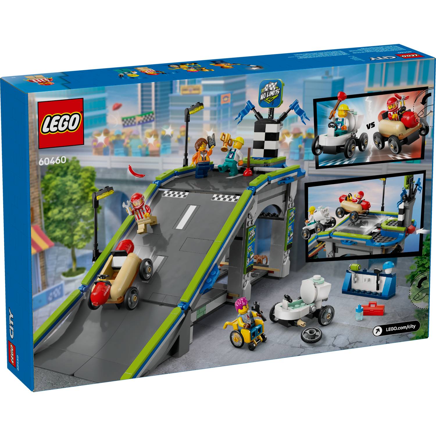 Lego 60460 Bez ograničenja: trkalište s rampom za automobile