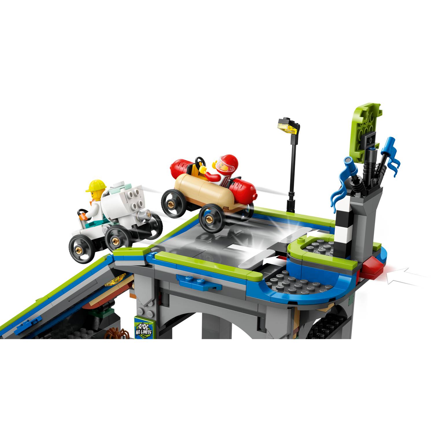 Lego 60460 Bez ograničenja: trkalište s rampom za automobile