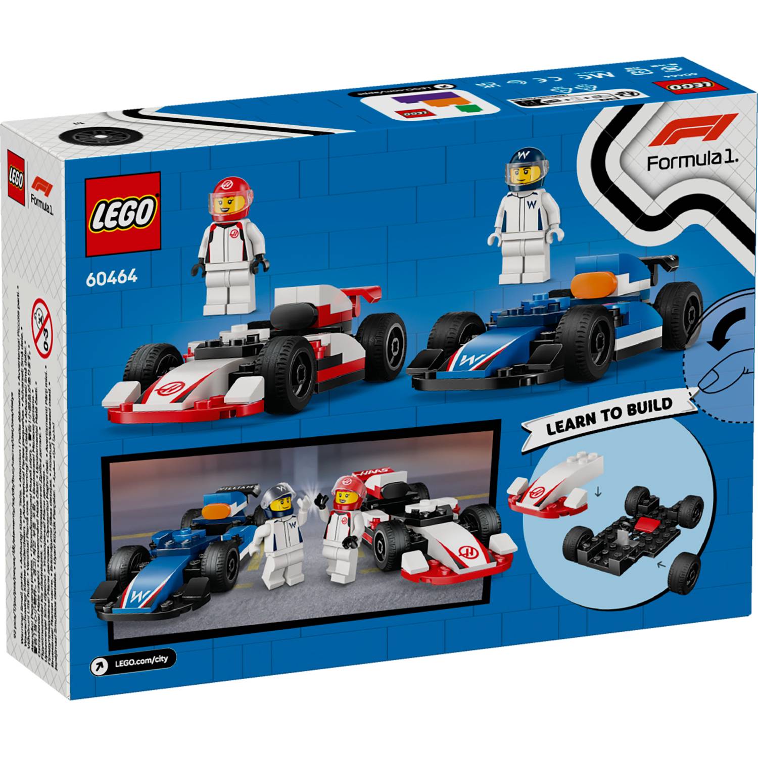 Lego 60464 Trkaći auti za F1® Williams i Haas