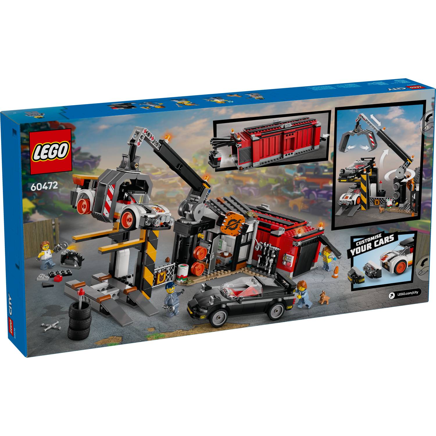 Lego 60472 Odlagalište automobila