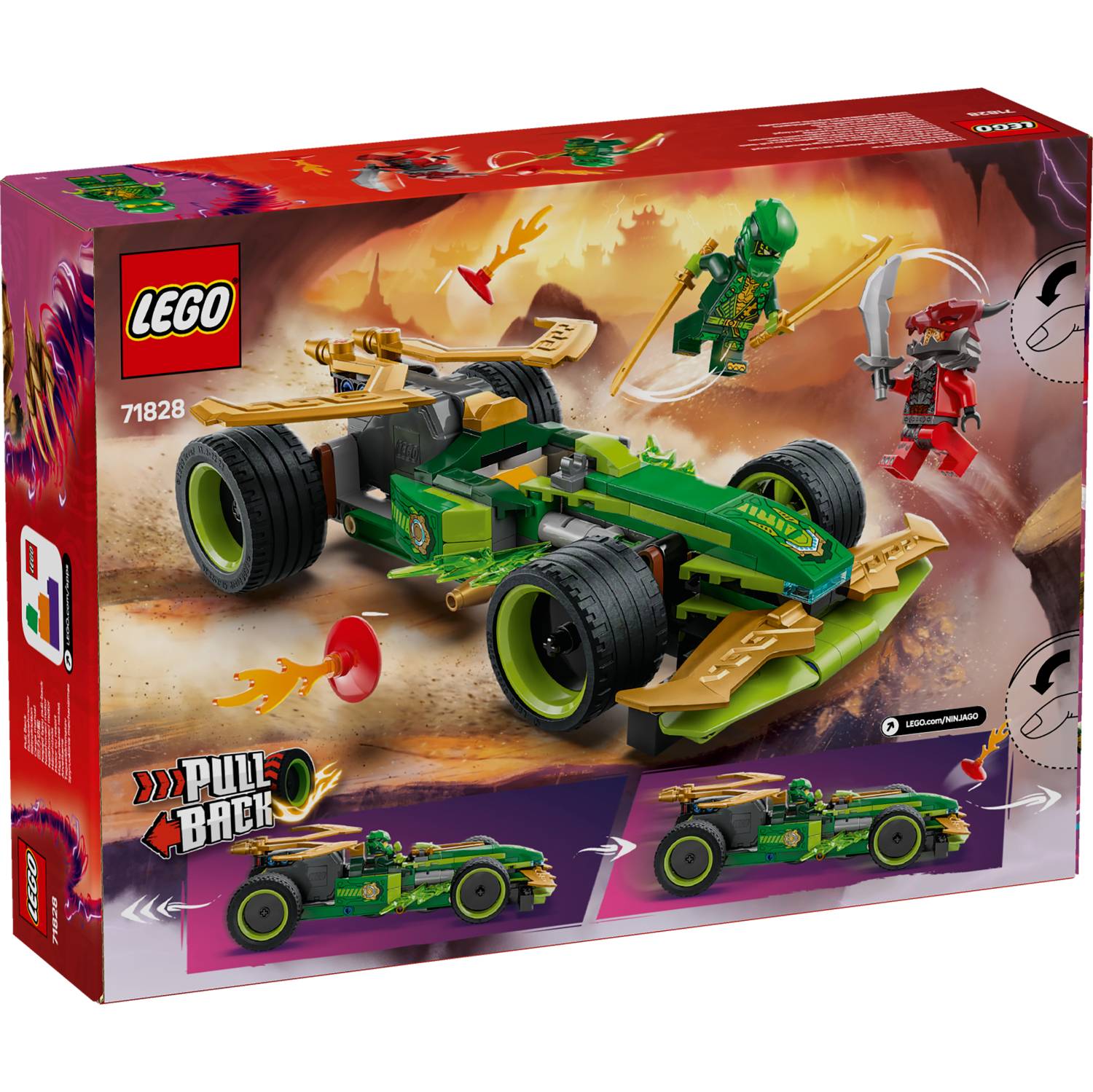 Lego 71828 Lloydov trkaći auto na povlačenje