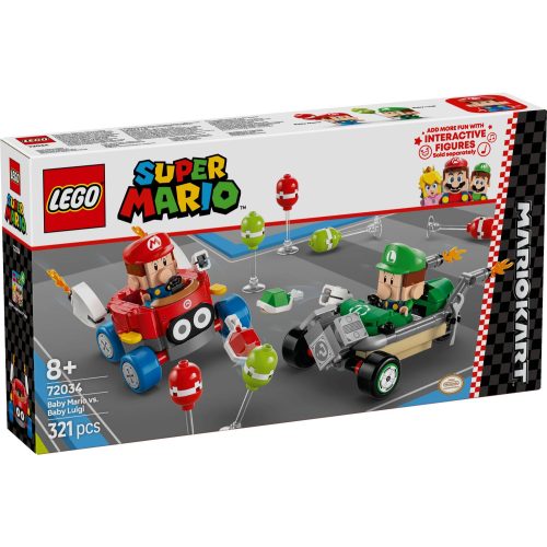 Lego 72034 Mario Kart™ – Baby Mario I Baby Luigi U Utrci