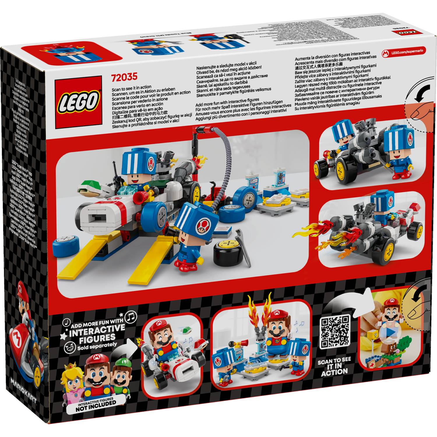 Lego 72035 Mario Kart™ – Toad s garažom