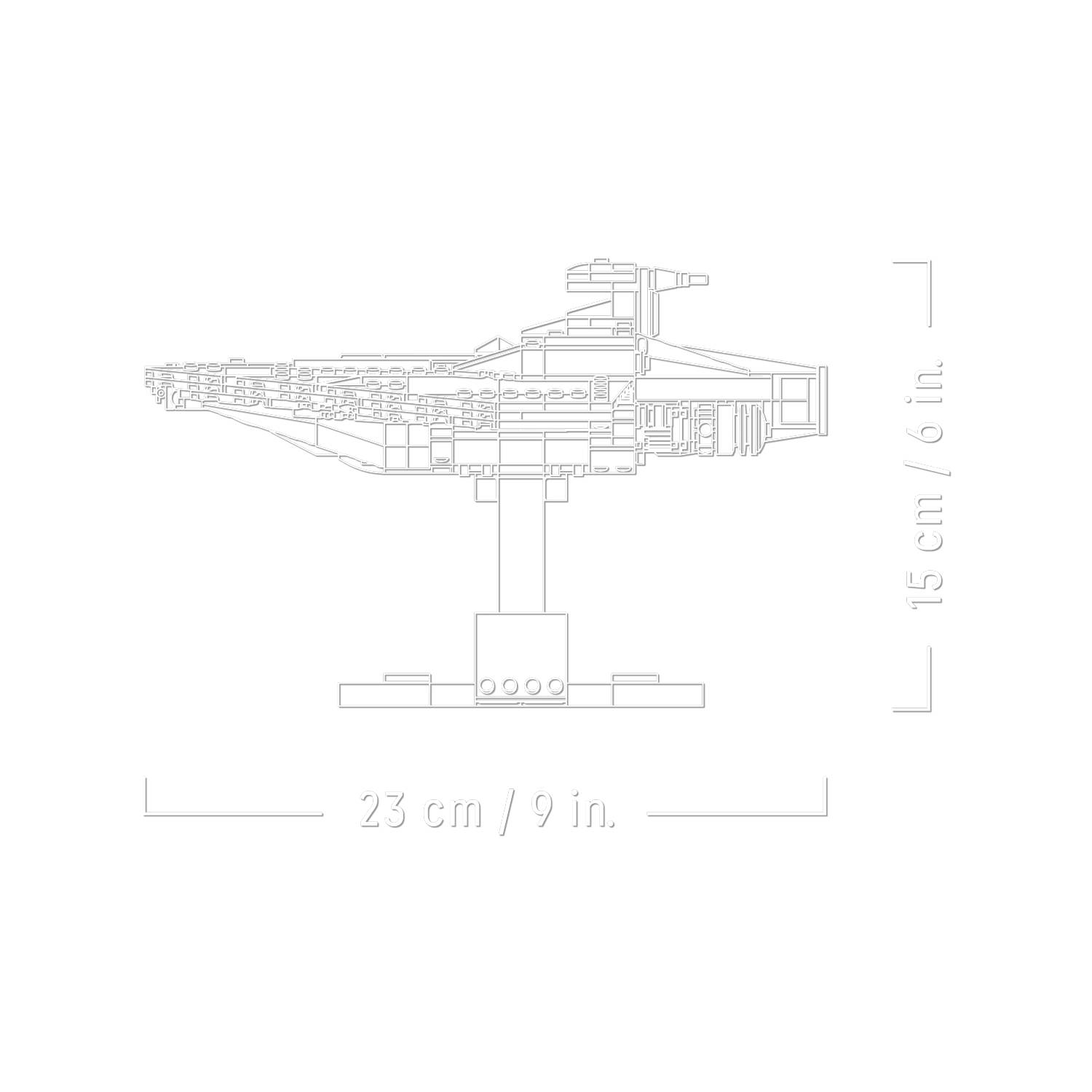 Lego 75404 Jurišni brod™ klase Acclamator