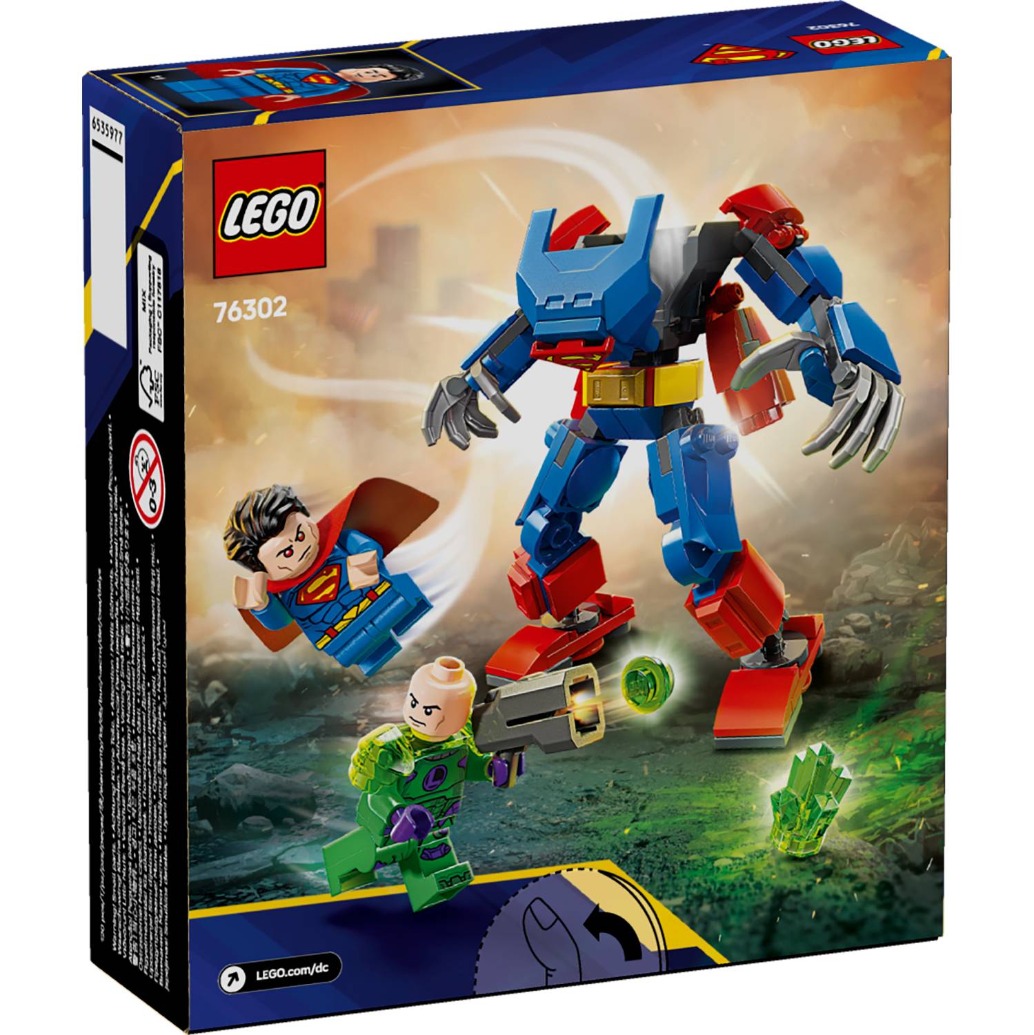 Lego 76302 Mehanički Superman™ protiv Lexa Luthora™