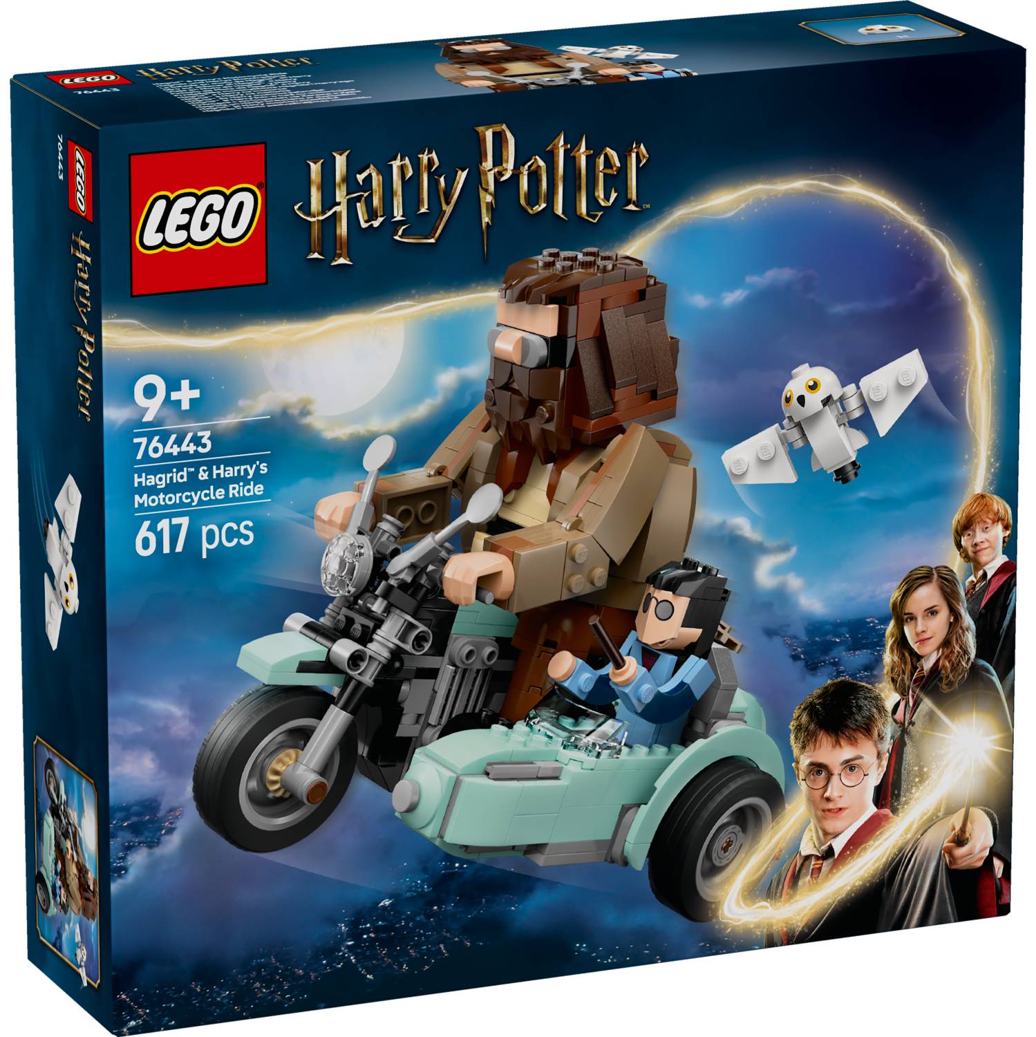 Lego 76443 Hagrid™ i Harry na motociklu