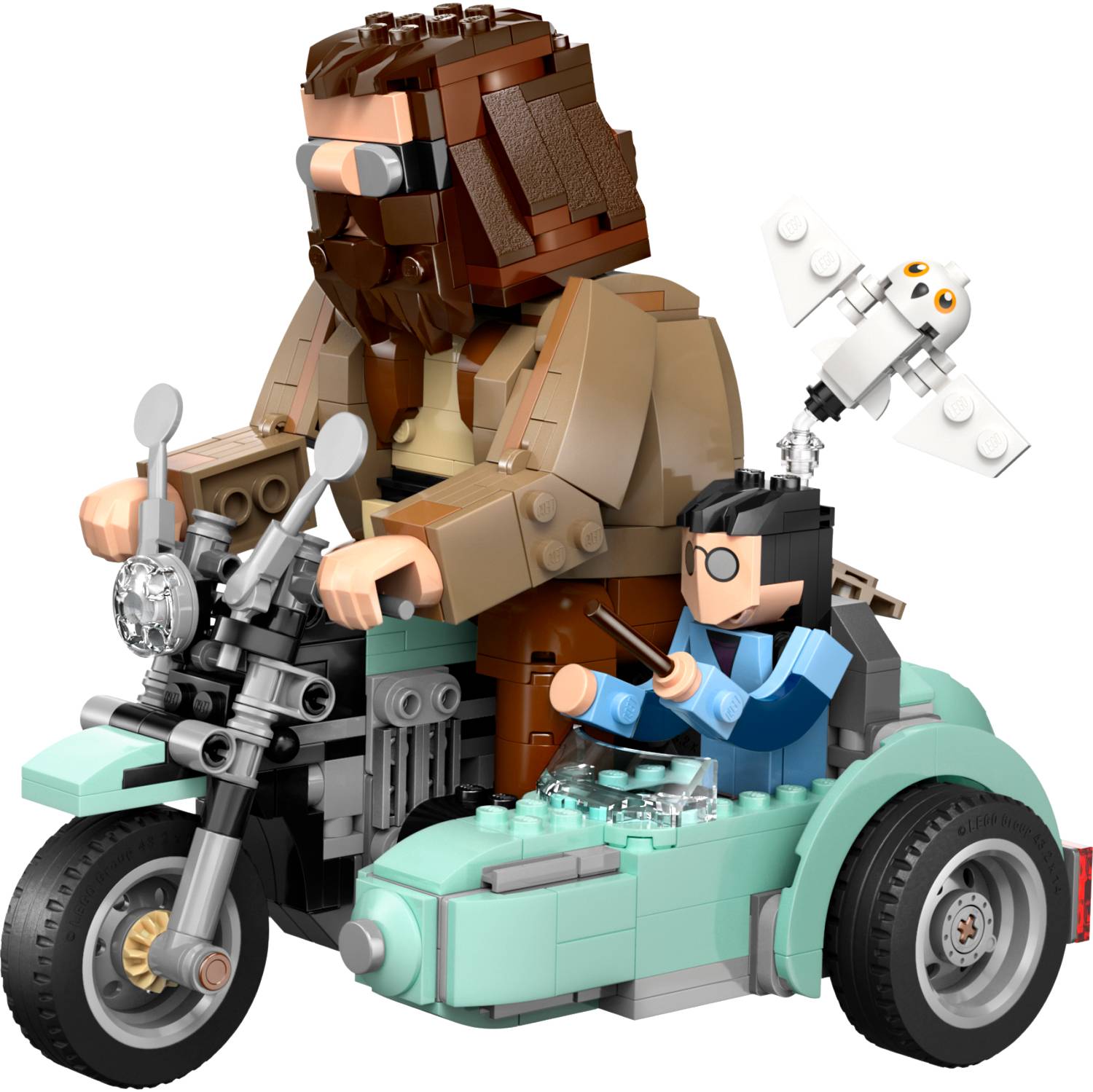 Lego 76443 Hagrid™ i Harry na motociklu