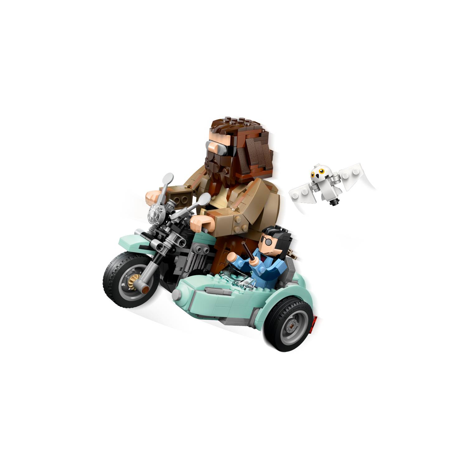 Lego 76443 Hagrid™ i Harry na motociklu