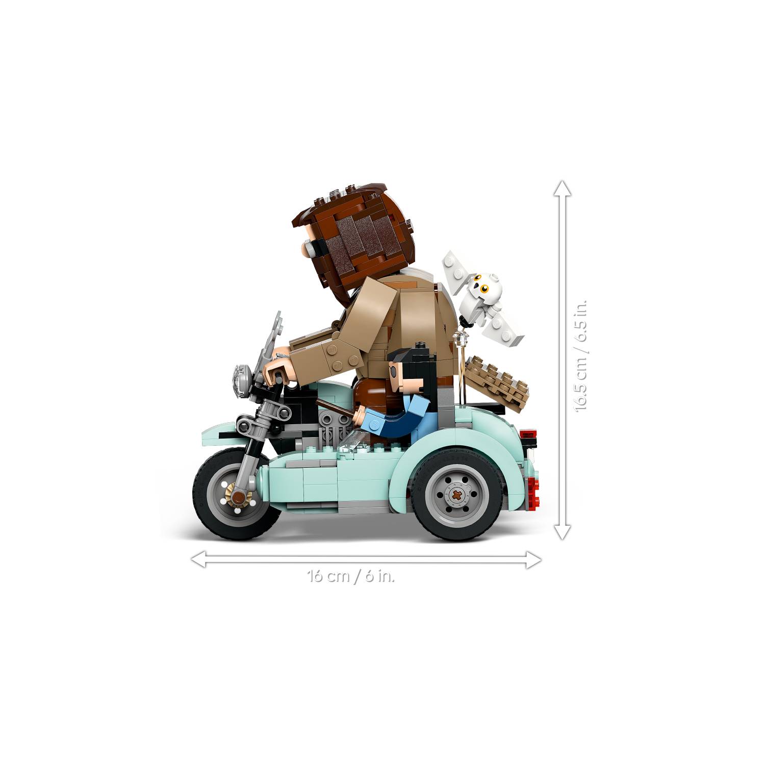 Lego 76443 Hagrid™ i Harry na motociklu