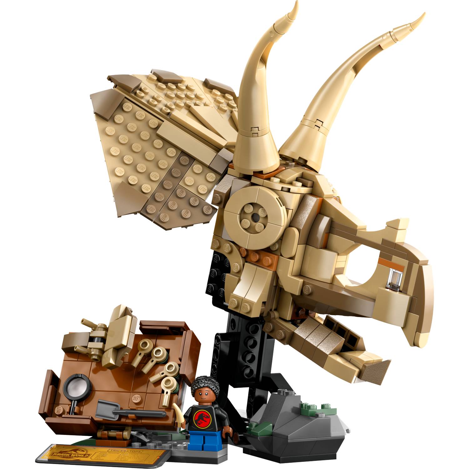 Lego 76969 Fosili dinosaura: lubanja triceratopsa