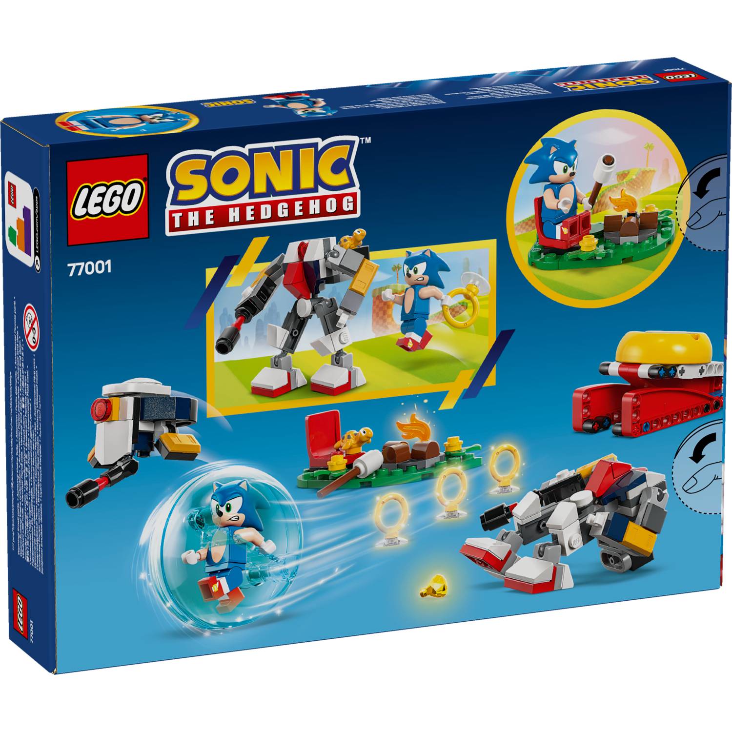 Lego 77001 Sonic i sukob kraj logorske vatre