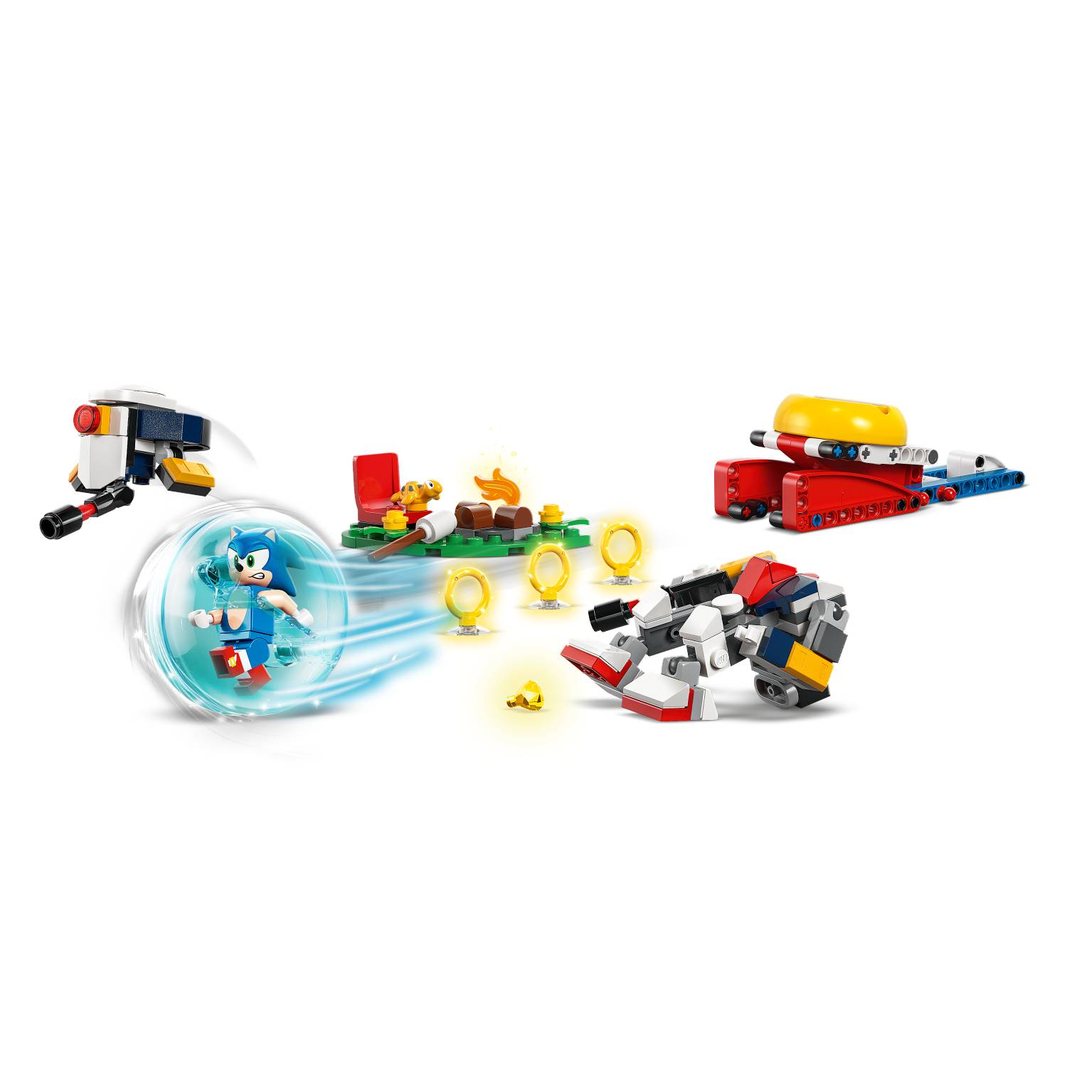 Lego 77001 Sonic i sukob kraj logorske vatre