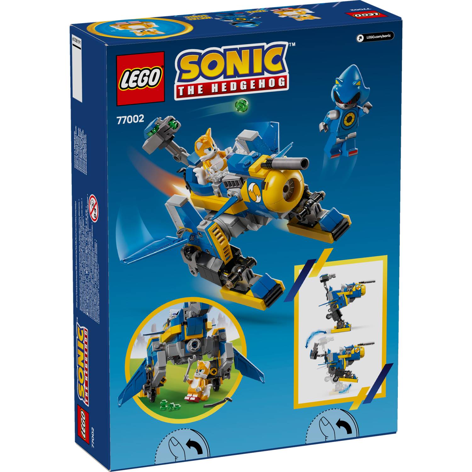 Lego 77002 Cyclone i Metal Sonic u borbi