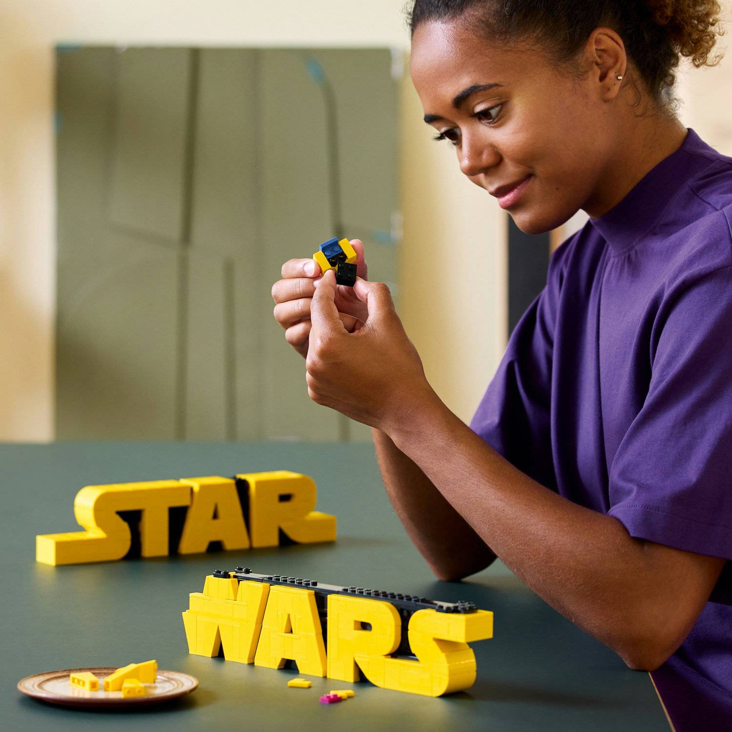 Lego 75407 Logotip Star Wars