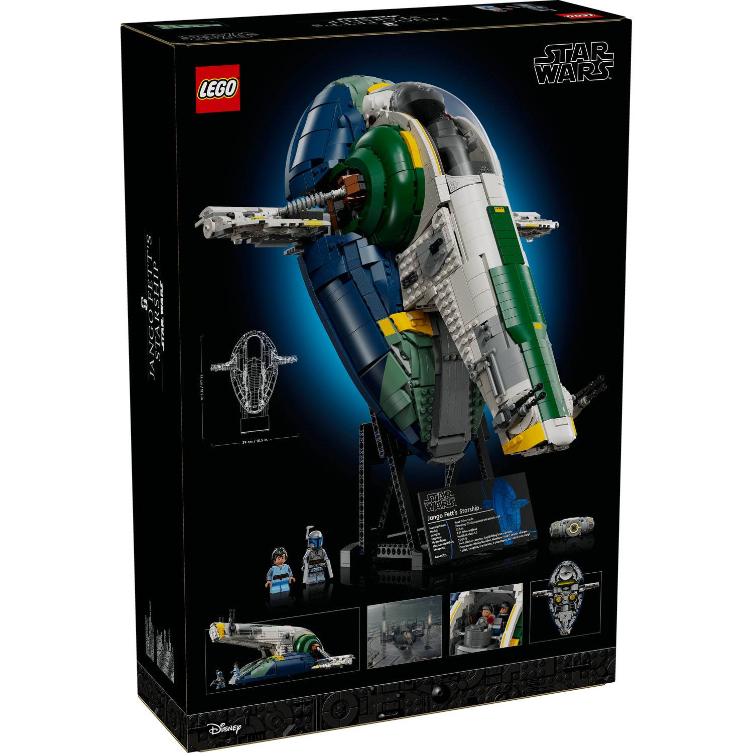 Lego 75409 Jango Fettov Zvjezdani Brod Klase Firespray