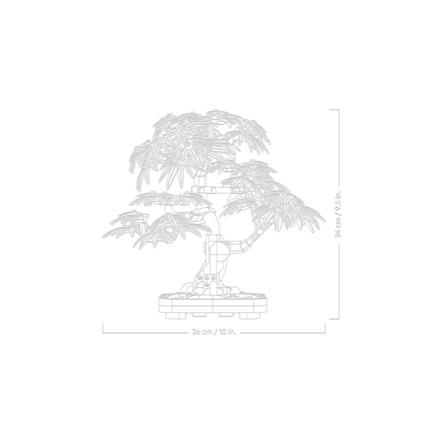 Lego 10348 Bonsai Japanskog Javora