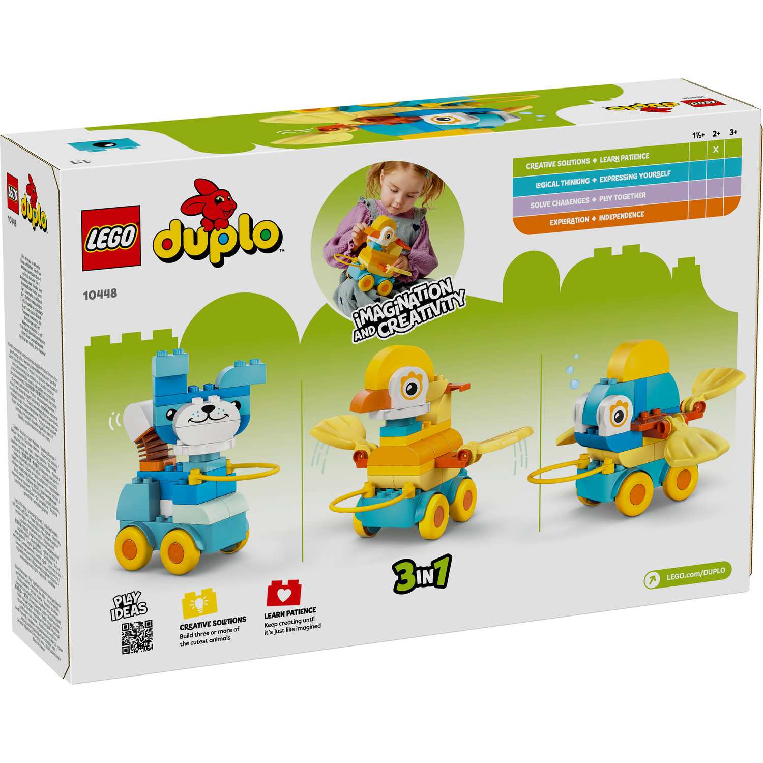 Lego 10448 Životinje Na Točkovima 3 U 1
