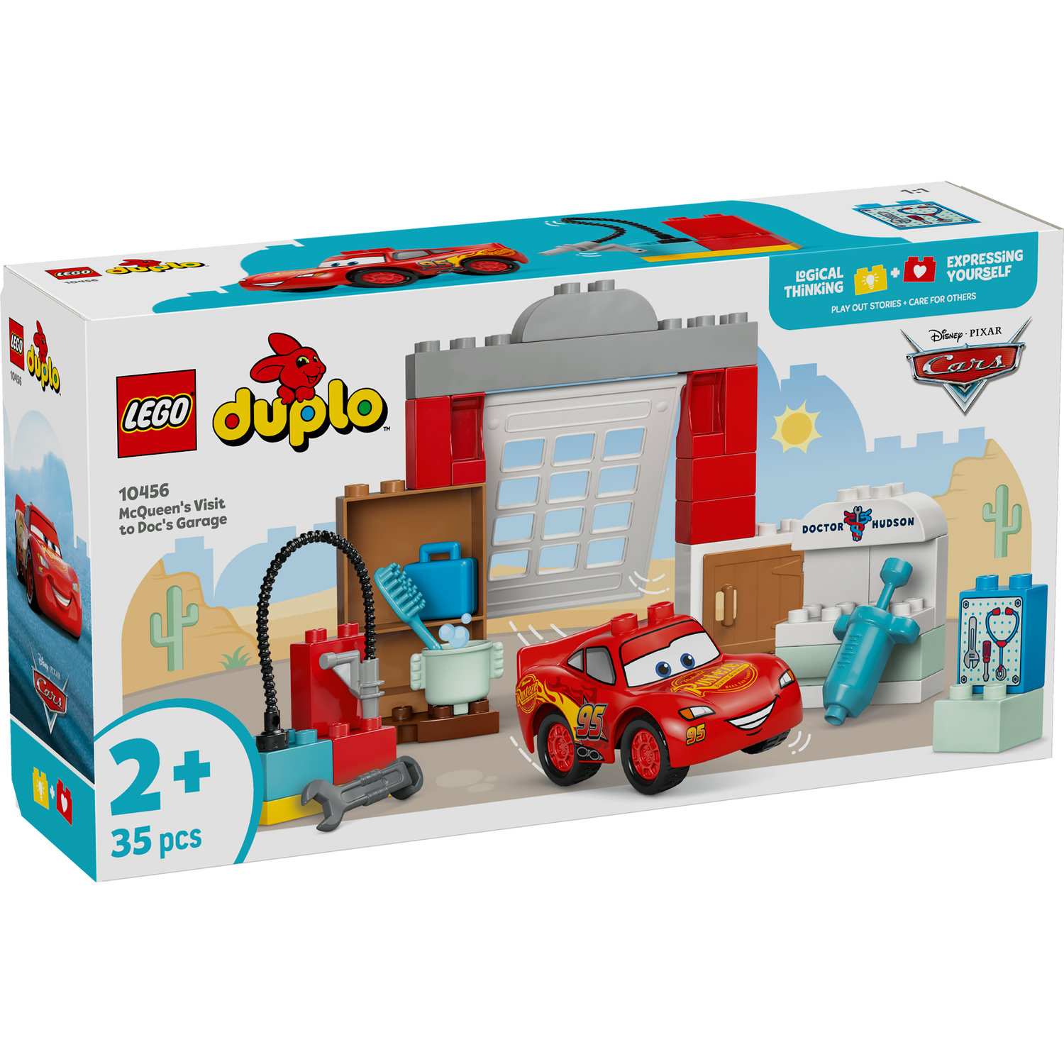 Lego 10456 McQueenov Posjet Docovoj Garaži
