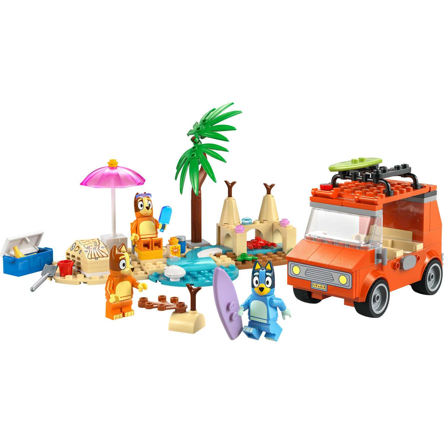 Lego 11202 Blueyeva Plaža I Putovanje Porodice Autom