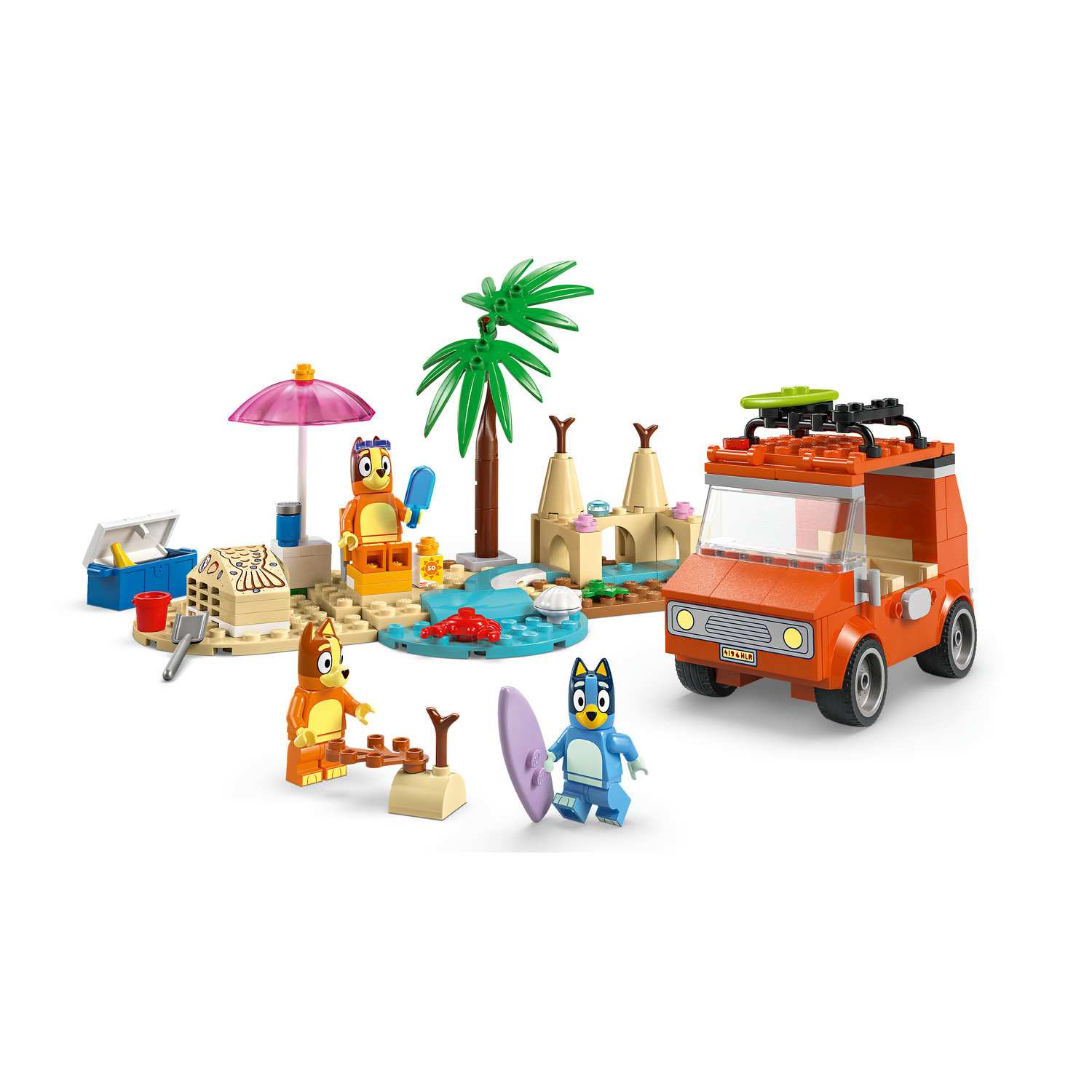 Lego 11202 Blueyeva Plaža I Putovanje Porodice Autom
