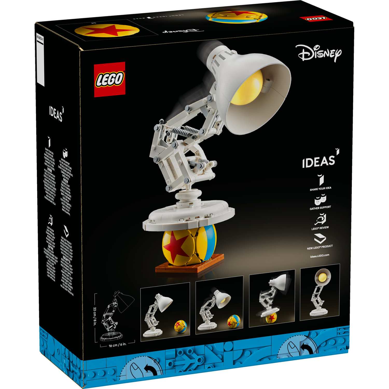 Lego 21357 Disney Pixar Luxo Jr.