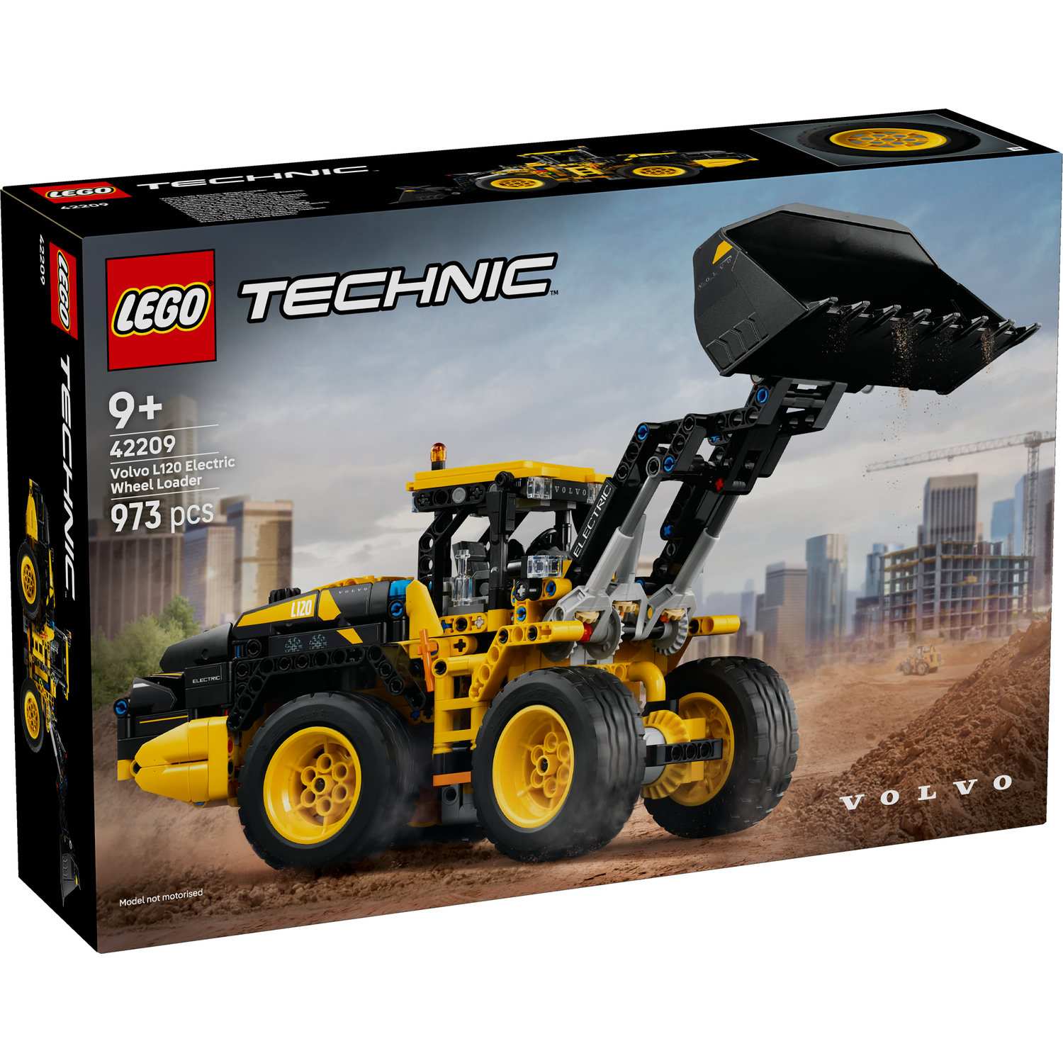 Lego 42209 Volvo L120 Elektroutovarivač