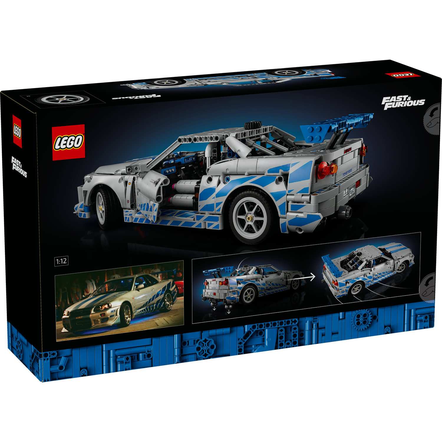 Lego 42210 2 Fast 2 Furious Nissan GT-R(R34)