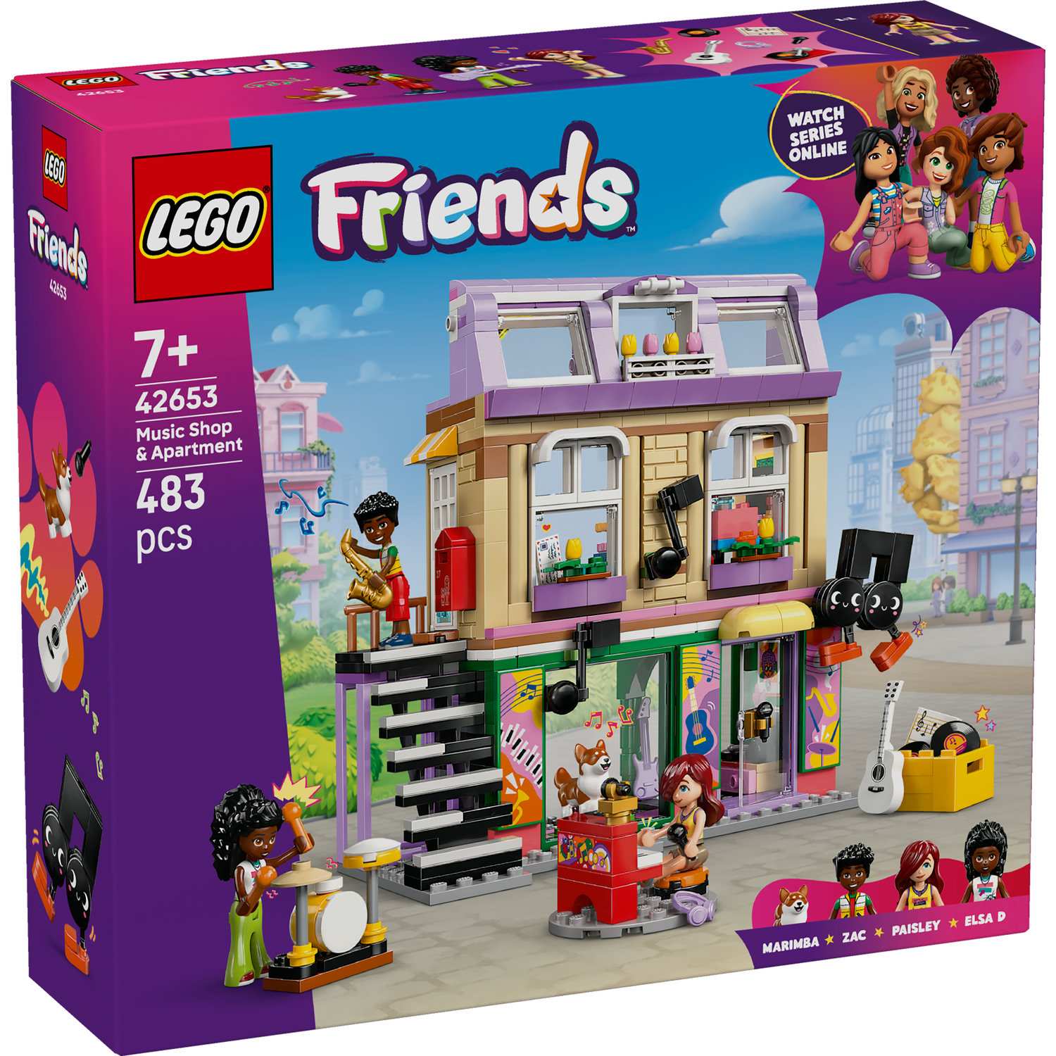 Lego 42653 Muzička Trgovina I Apartman