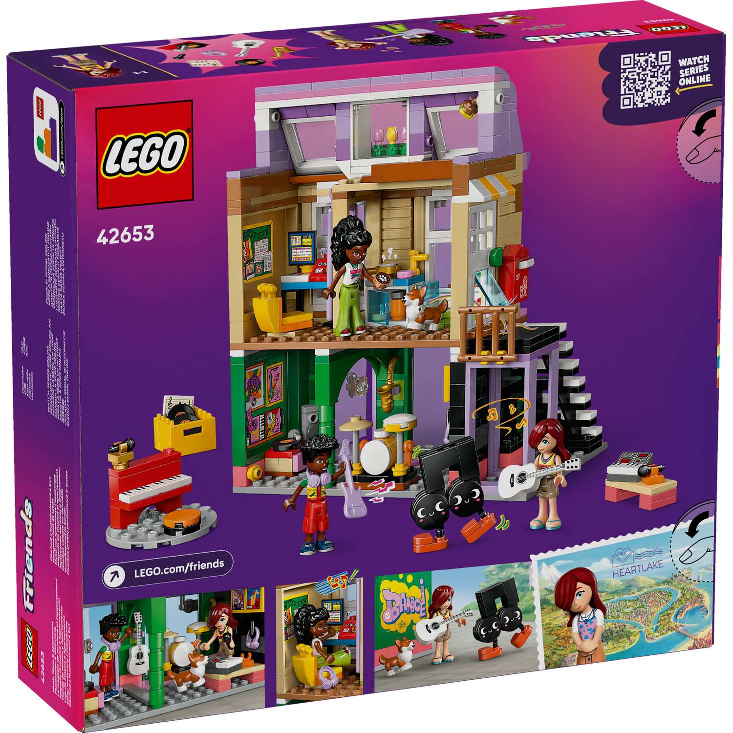 Lego 42653 Muzička Trgovina I Apartman