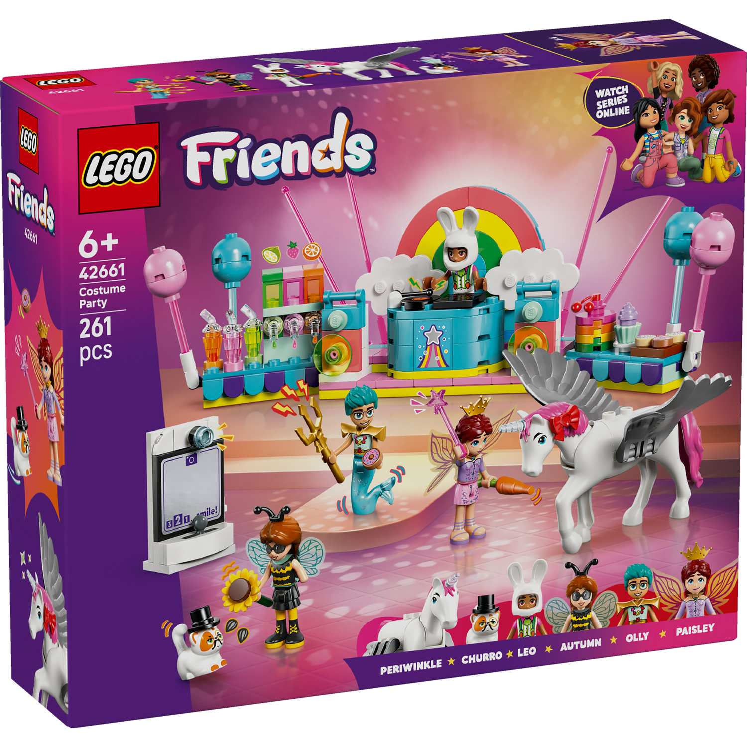 Lego 42661 Kostimirana Zabava Sa Jednorogom I Vilom