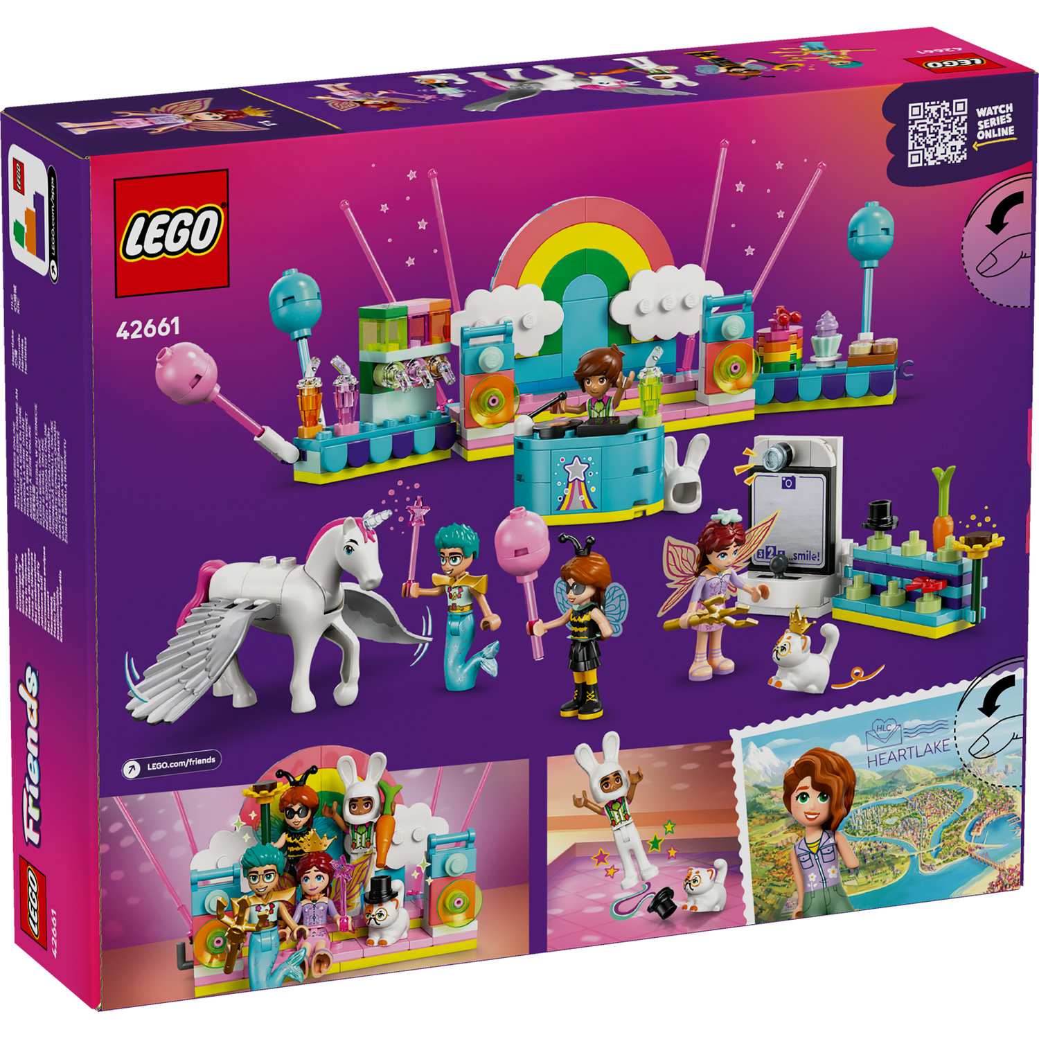 Lego 42661 Kostimirana Zabava Sa Jednorogom I Vilom