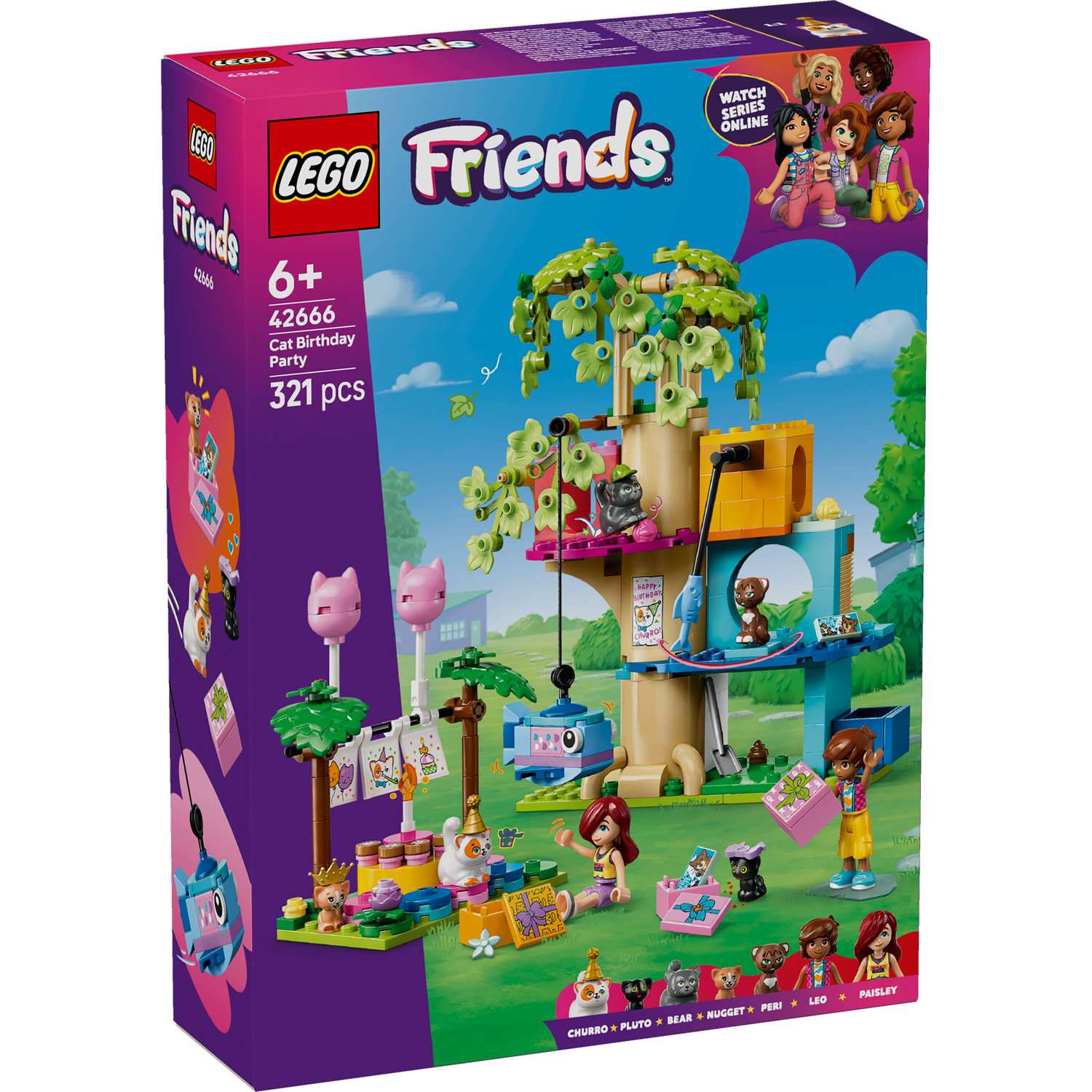 Lego 42666 Mačja Zabava I Kućica Na Drvetu
