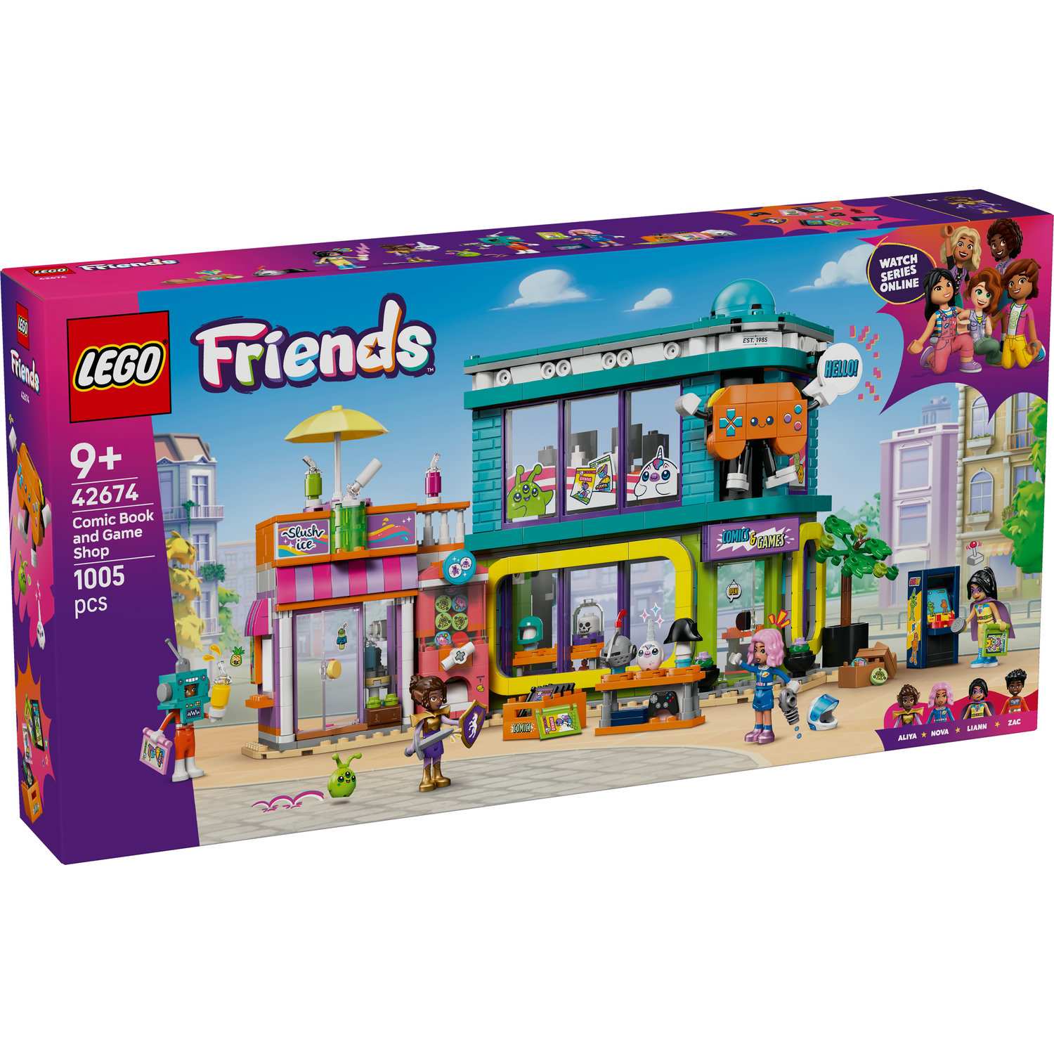 Lego 42674 Prodavnica Stripova I Igara