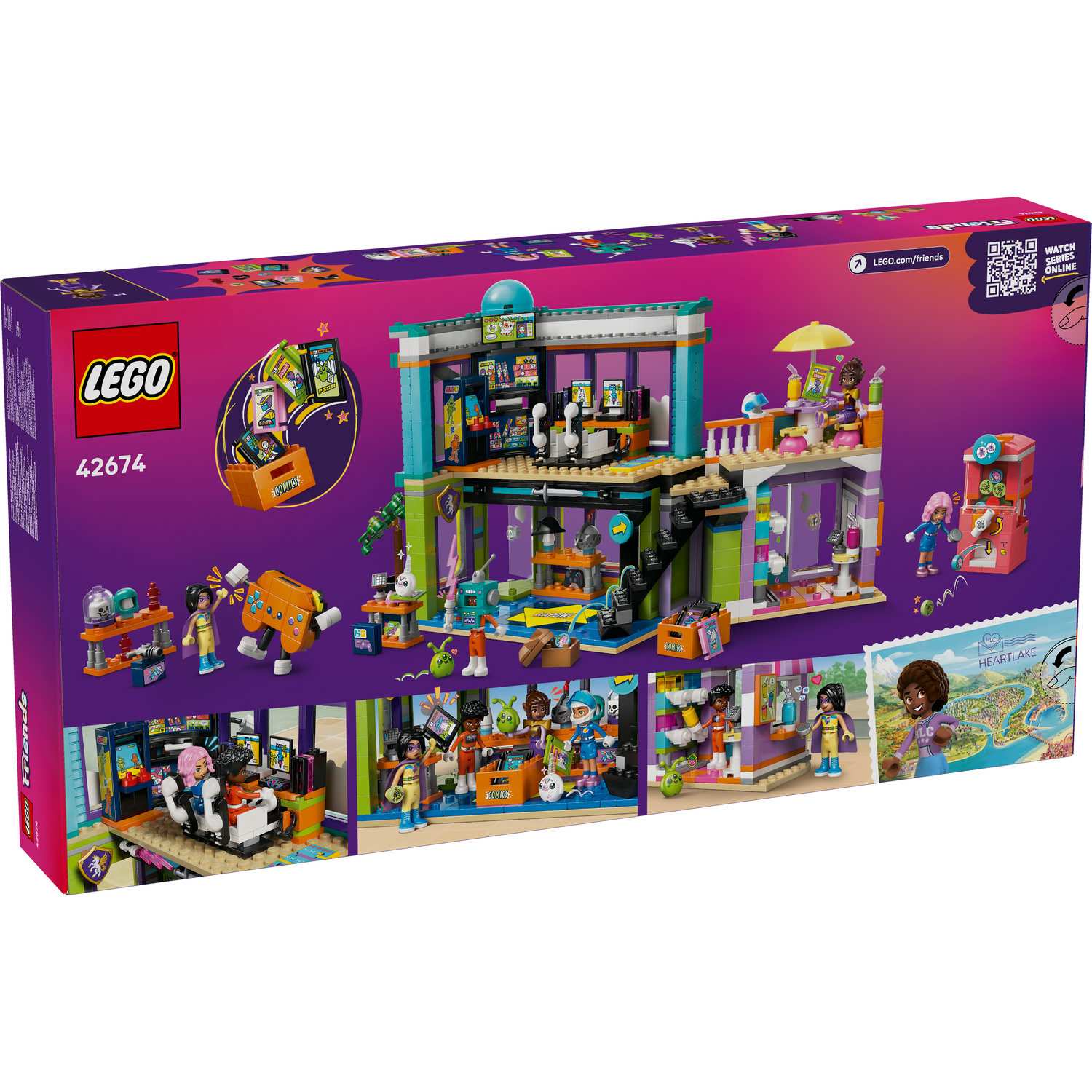 Lego 42674 Prodavnica Stripova I Igara