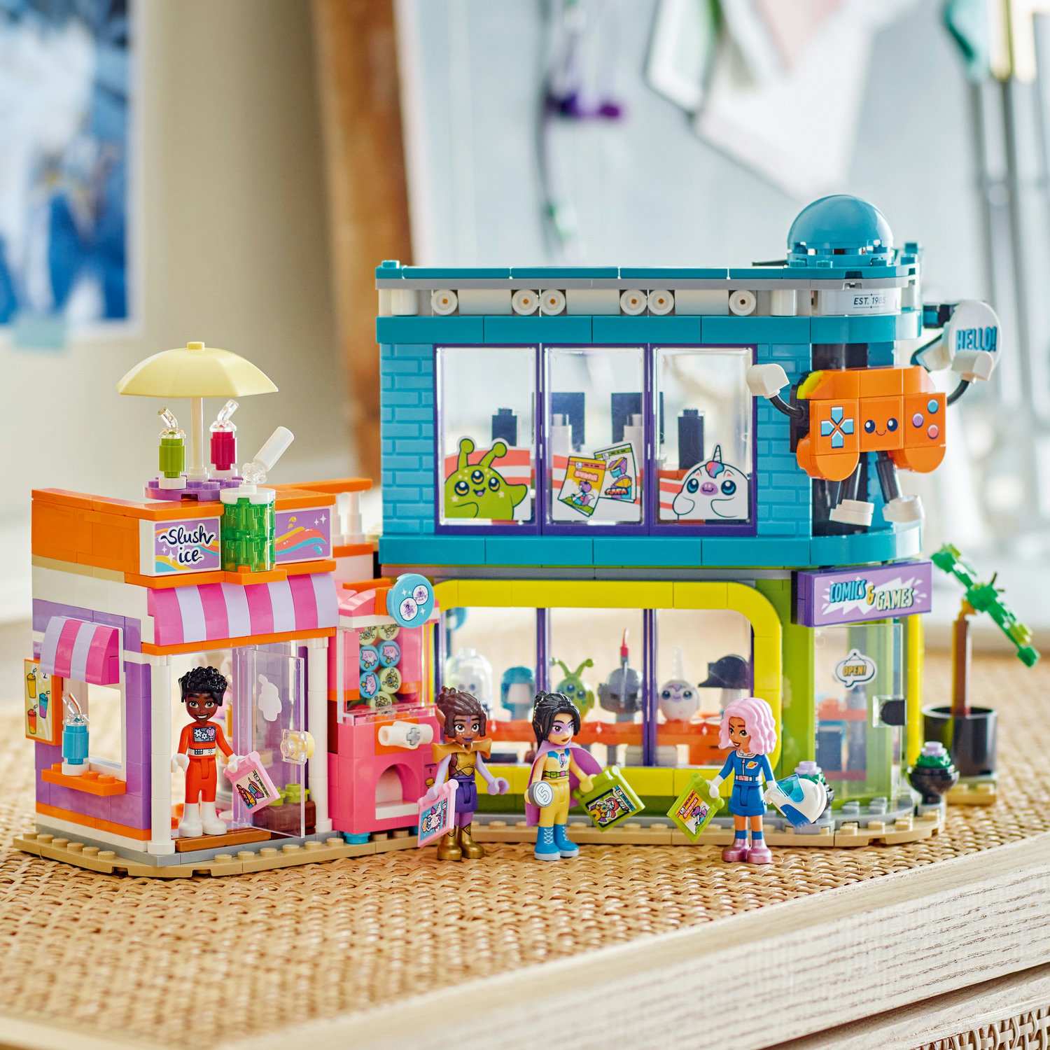 Lego 42674 Prodavnica Stripova I Igara
