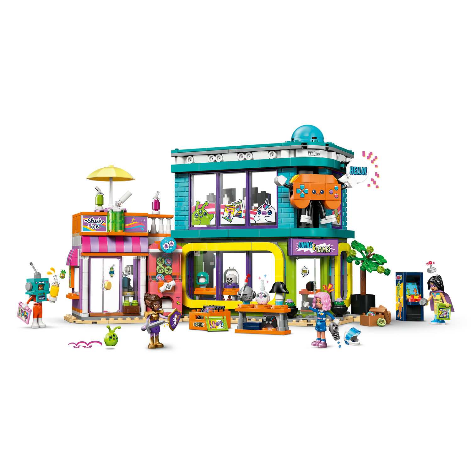 Lego 42674 Prodavnica Stripova I Igara