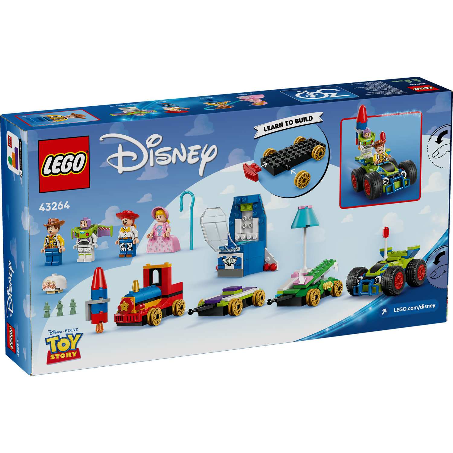 Lego 43264 Slavljenički Voz I RC Automobil