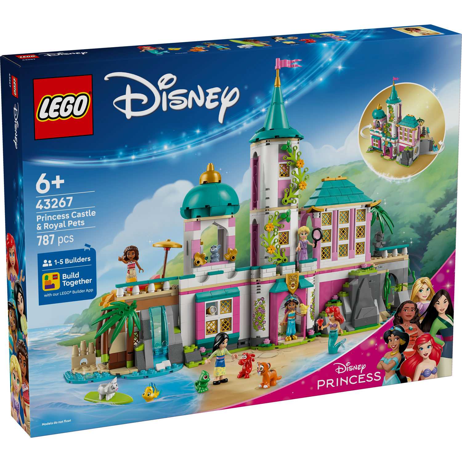 Lego 43267 Princezin Dvorac I Kućni Ljubimci