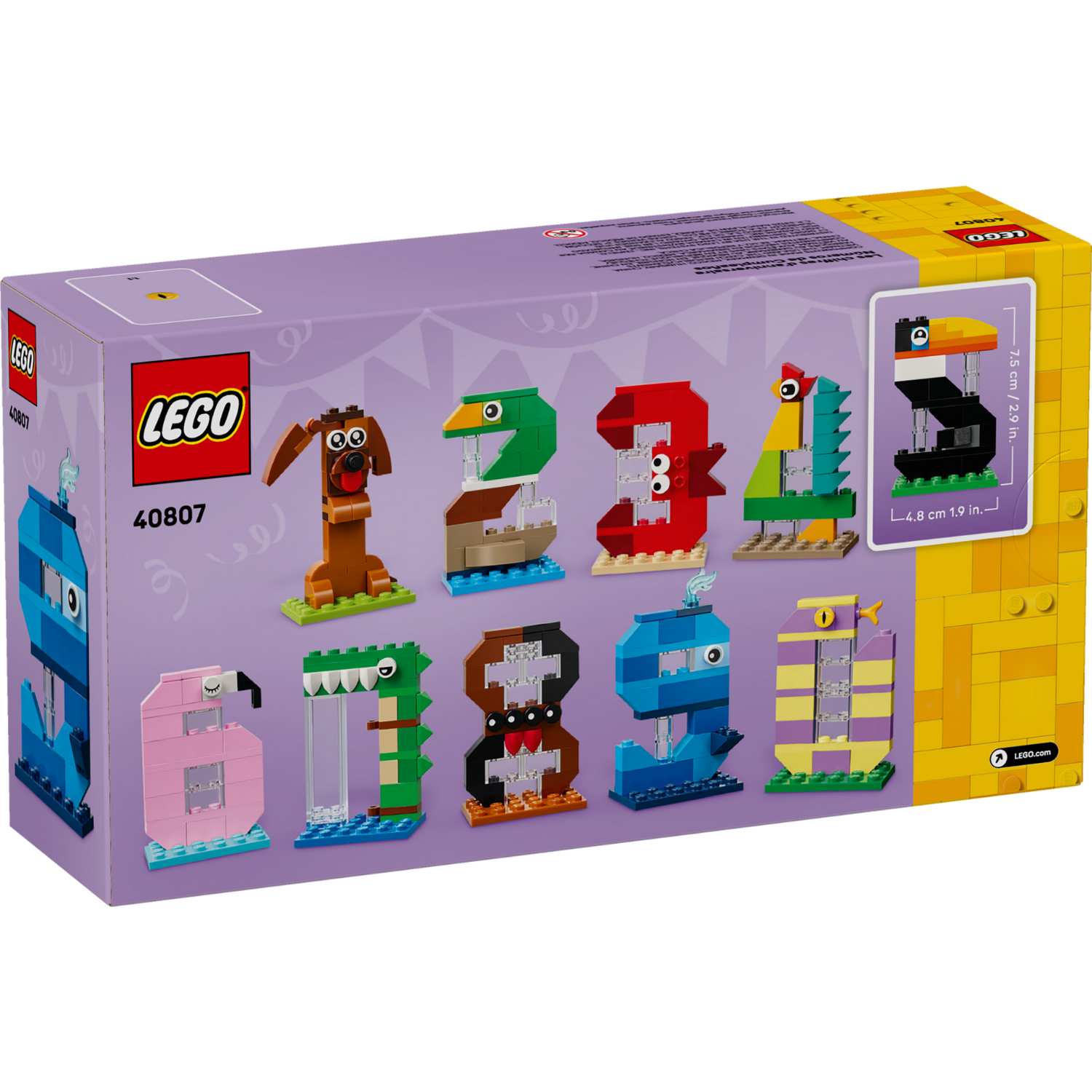 Lego 40807 Rođendanski Brojevi