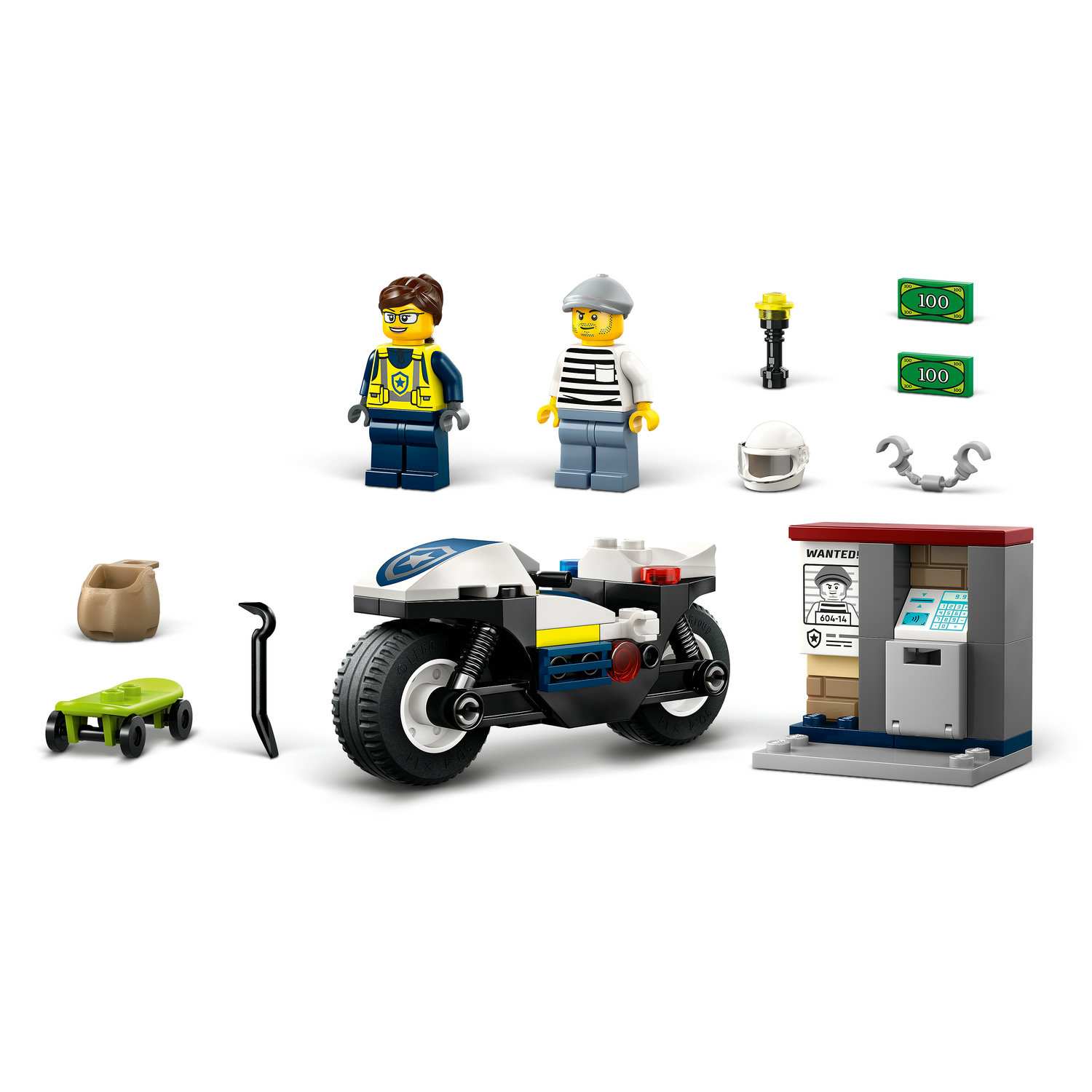 Lego 60455 Policijska Potjera Na Motociklu