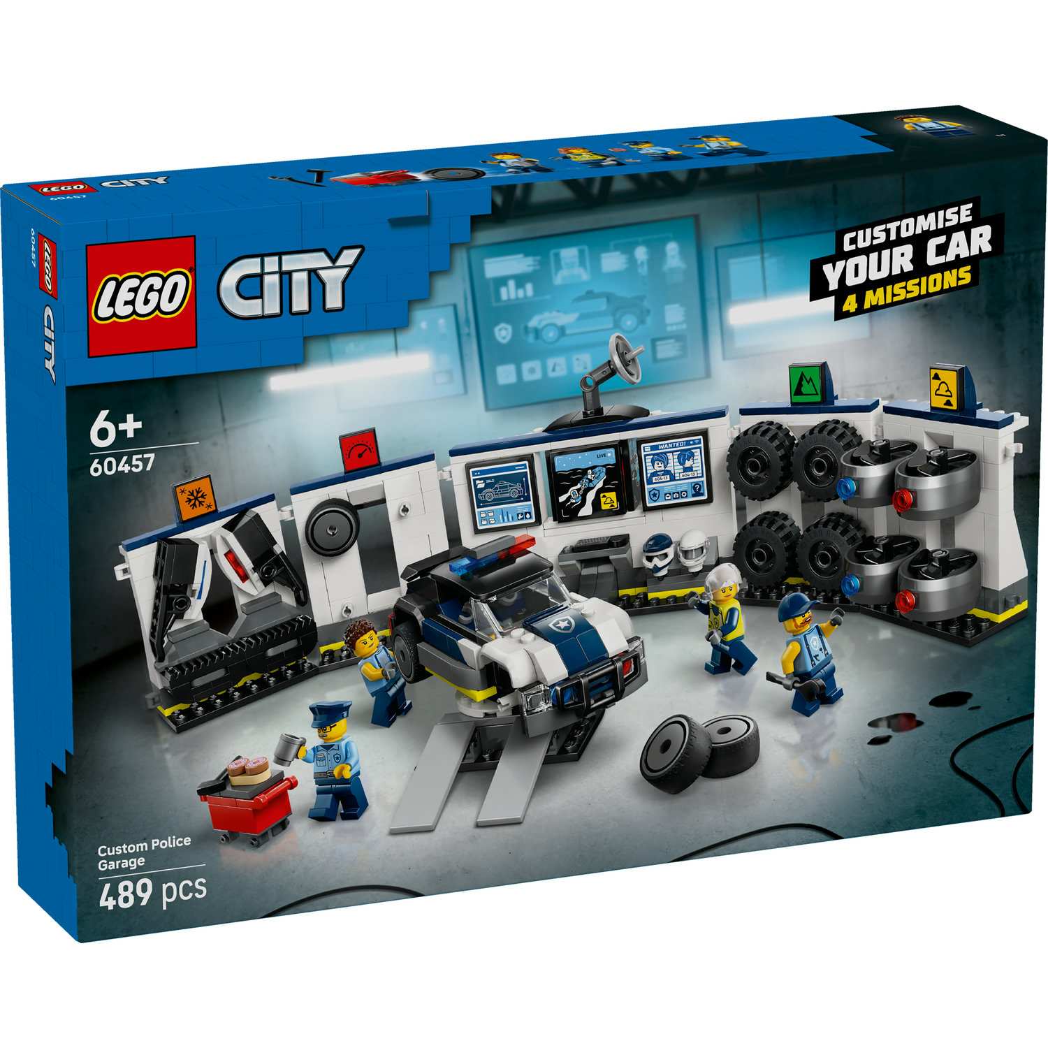 Lego 60457 Garaža Za Policijska Vozila
