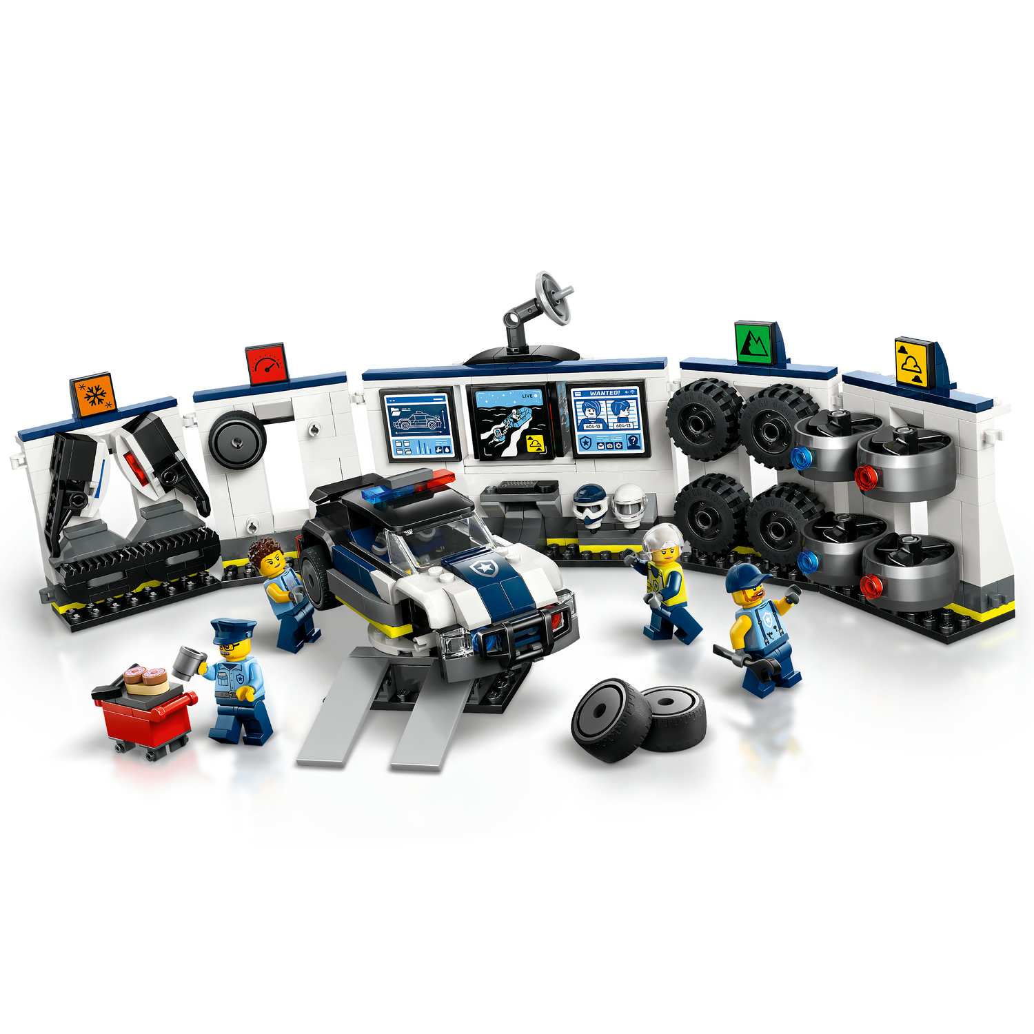 Lego 60457 Garaža Za Policijska Vozila